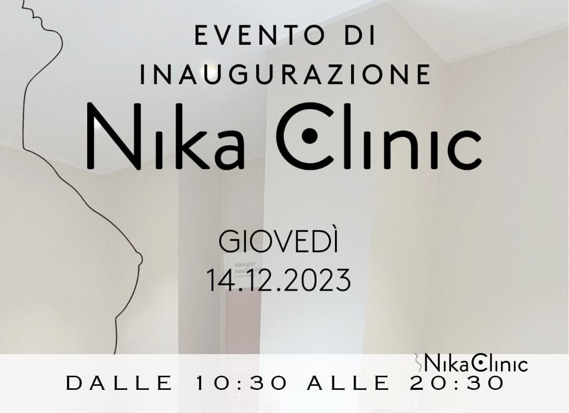 Invito inaugurazione Nika Clinic